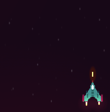 Gif of enemies and lasers